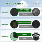 feed garden 20 gallon plant grow bags 8 showing dimensions