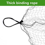 mist net deep pockets nylon 110/2d 15mm mesh, side view