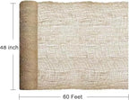 agfabric natural jute erosion control netting 4x60ft, 11.8oz shown in use