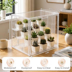 mini greenhouse indoor kit with hygrometer&growth label for, package contents