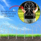 shoplala animal barrier fence (10 panels) 12x24in decorative, view 9
