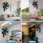 fanspex 18" wall mounted fan for home garage, view 9