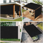 seeye 90% sun shade cloth, 6 x 12 on a desk or shelf