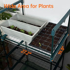 bstrip 4-tier indoor greenhouse with grow lights, seed, package contents