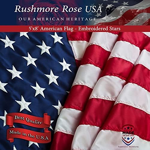 american flags for outside 5x8 american flag made shown in use