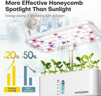 ahopegarden indoor garden hydroponics growing system: 10 pods shown in use