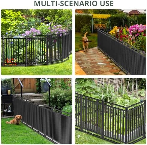 decorative garden fence metal dog fence outdoor for, package contents