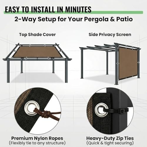 fair wind 90% sun shade cloth with improved, view 9