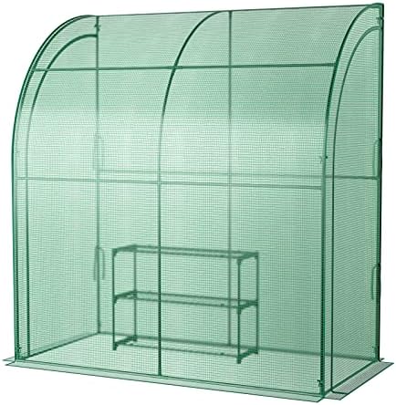 safstar 7 x 3.5 x 7 ft greenhouse, view 9