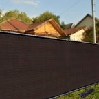 icover 4x50ft privacy screen fence, outdoor fencing panels, close-up detail