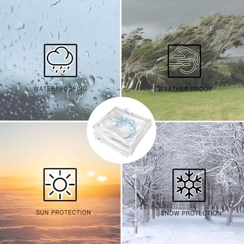 lc&qs clear tarps heavy duty pvc, transparent tarp showing dimensions