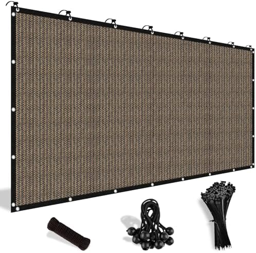shade&beyond 90% sun shade cloth with grommets, 6', main product view