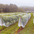 50 ft garden mesh netting insect mosquito net showing dimensions