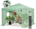 gdy 8x8ft instant pop-up greenhouse, walk-in plant gardening, main product view