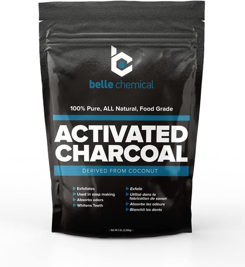 (5lb) organic coconut activated charcoal powder - food, main product view