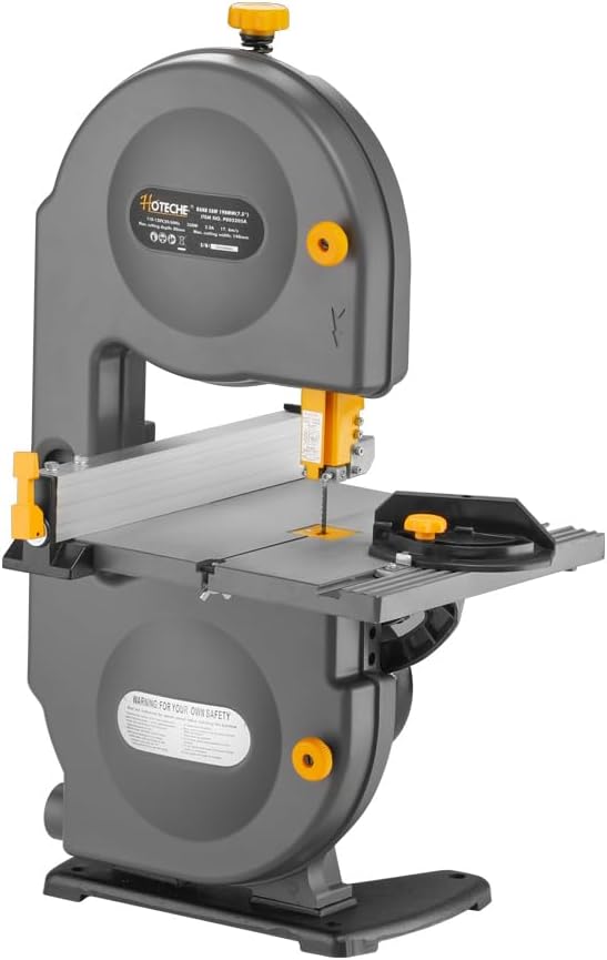 hoteche 7-1/2-inch band saw, 3-amp, max cutting depth, main product view