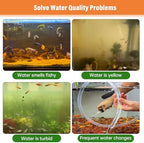 hygger aquarium activated carbon, premium natural coconut shell, package contents