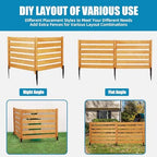 privacy fence panels for outside no dig fence, package contents