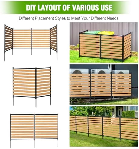 metal air conditioner fence 1 panels - 40.27", package contents
