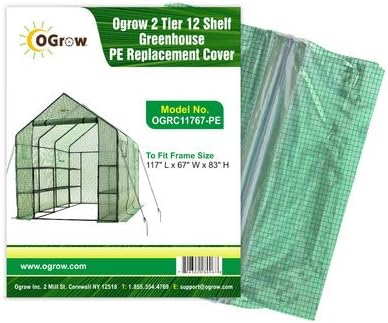 walk-in greenhouse cover, replacement parts for outdoor gardening, main product view
