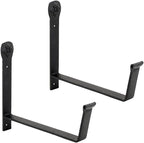 Achla Designs SFB-02 Wall-Mount, 8 inch Flower Window Box Planter Brackets, 8-inch, Black