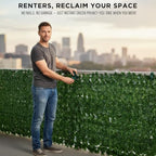 faux ivy privacy fence screen 120 * 40, view 9