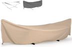 Hammock Cover, Water-Resistant Polyester Hammock Stand Cover for 11-12ft Stand, Brown