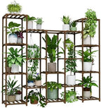 bamworld large hanging plant stand indoor tall plant on a desk or shelf
