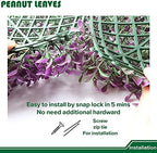 artificial greenery wall panels 20" x 20", 3packs on a desk or shelf