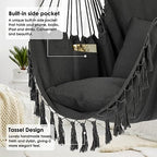 y- stop hammock chair hanging rope swing, max, package contents