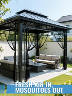 65x10ft ultra-fine mesh mosquito net, also for halloween, front angle view