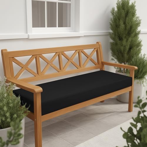 idee-home outdoor bench cushion waterproof, front angle view