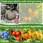 large 7.8 x 7.8ft fruit tree netting cover, close-up detail