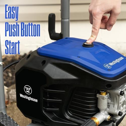 westinghouse wpx3000e electric pressure washer, 3000 max psi, close-up detail
