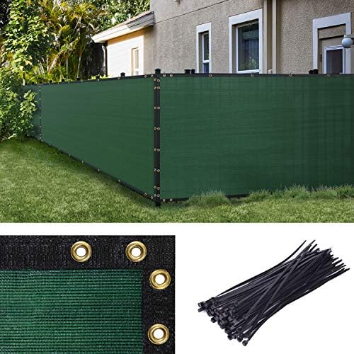 amgo 6' x 25' fence privacy screen, heavy, main product view