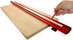 24 inch straight edge guide clamp with band showing dimensions