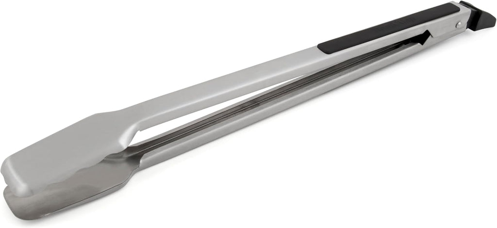 Broil King 64032 Stainless Steel Baron 16-Inch Barbecue Tong with Silicone Grip, Stainless Steel and Black