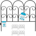 birdrock home 5pk ornate landscape edging fence for, main product view