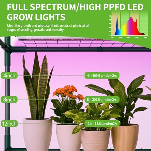 sunyrisy 4 tier dual indoor/outdoor greenhouse with grow, package contents