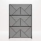 casaphoria 72" h x 47" w metal outdoor, side view