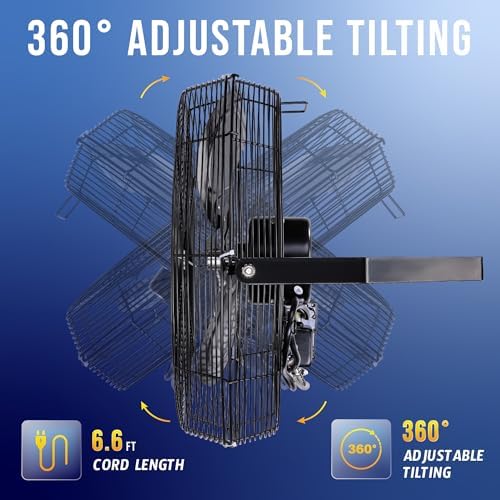 tornado 18 inch outdoor ipx4 water-resistant high velocity, package contents