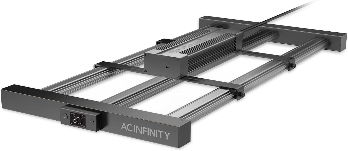 AC Infinity IONFRAME EVO3, LM301H EVO Bar LED Grow Light for 60x120cm | 840 Diodes, 280W Full-Spectrum LED Grow Light with Schedule Controller for Commercial Grow Rooms & Greenhouses