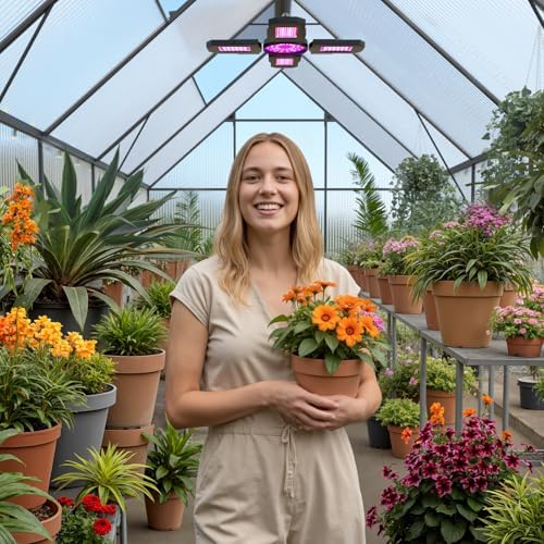 greenhouse for outdoors, heavy-duty polycarbonate greenhouse 6x12 ft, front angle view