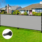 privacy fence screen gray 4' x 50' outdoor, main product view