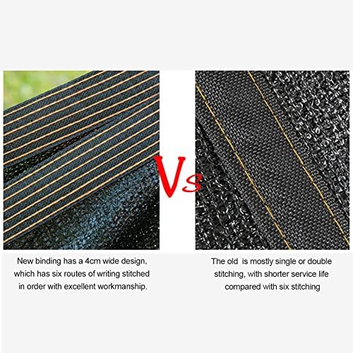 winemana 20x30 ft shade cloth for garden, mesh, side view