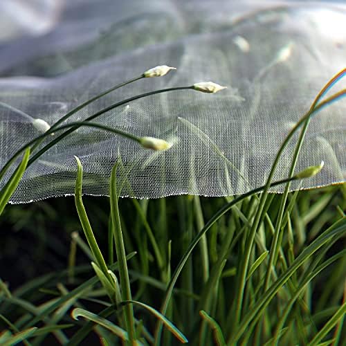 garden netting pest barrier: ultra fine 15'x30' bug, front angle view