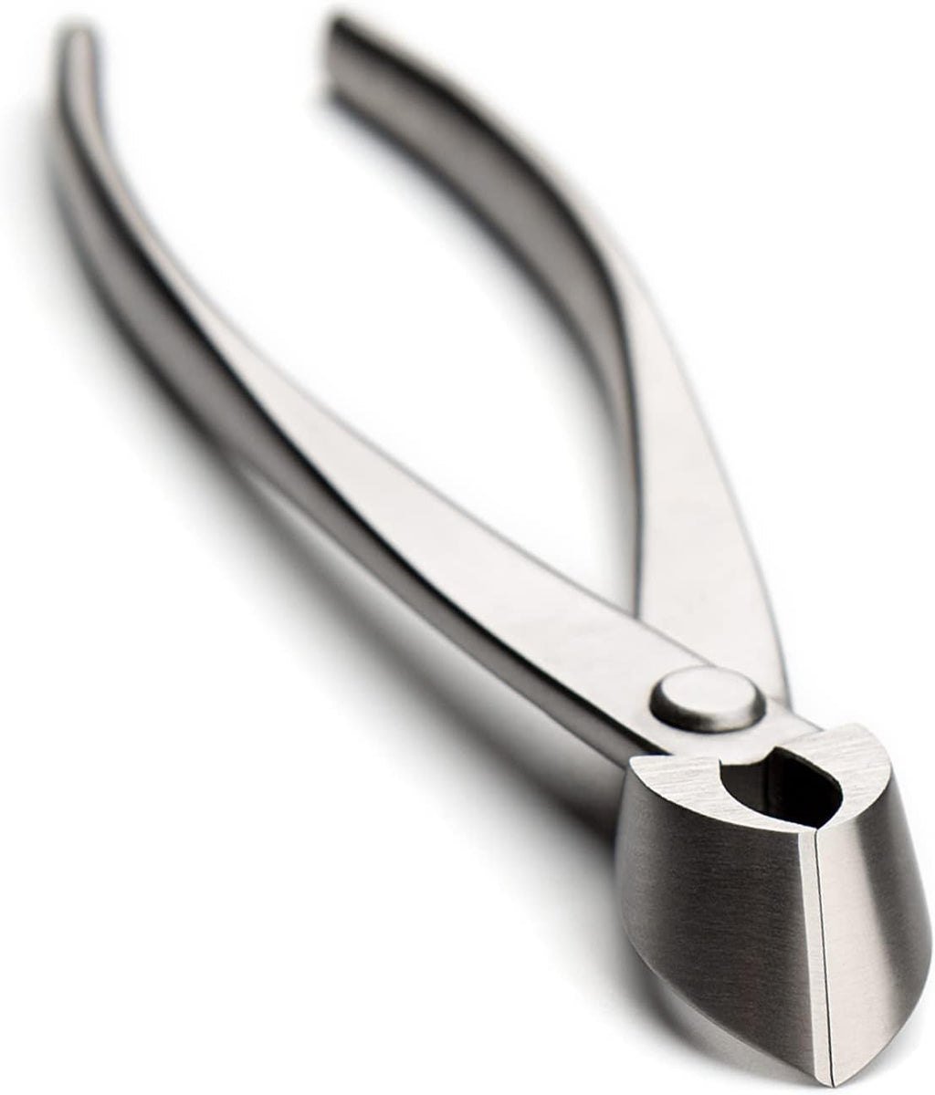 Bonsai Straight Edge Cutter Professional Grade Branch Cutter Alloy Steel Bonsai Tools Equip With Tool Bag (MT-SE-205 branch cutter gift-packaging)