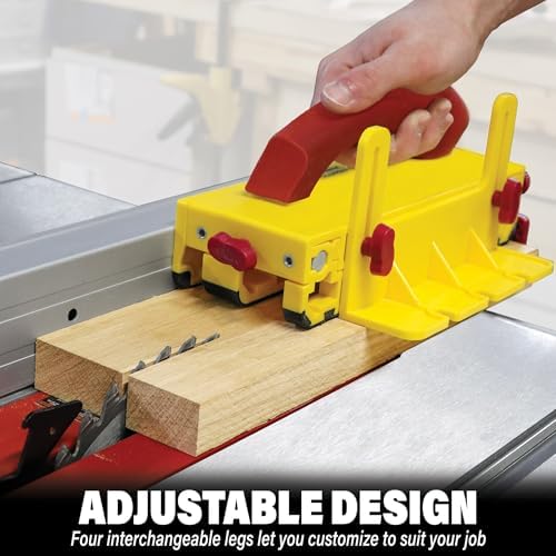 milescraft 3406 grabberpro - push block for table shown in use