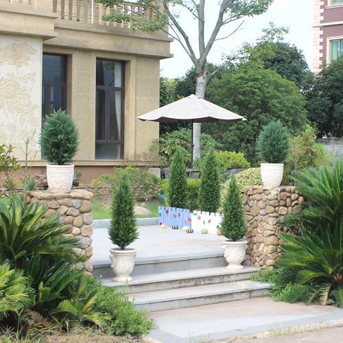 artificial topiary trees 3 foot artificial cedar trees on a desk or shelf