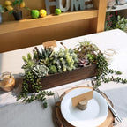 winlyn artificial succulent arrangement 15" assorted succulents plants, package contents